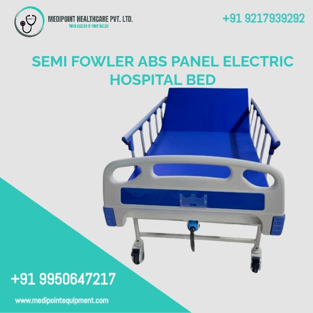 Semi Fowler ABS Panel Electric Hospital Bed on Rent